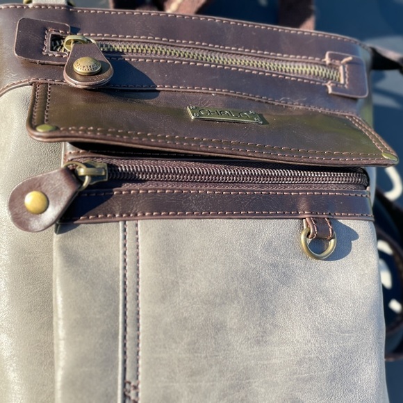 Leather Chala crossbody purse - Picture 6 of 7